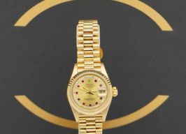 Rolex Lady-Datejust 69178 (1984) - Champagne dial 26 mm Yellow Gold case