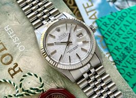 Rolex Datejust 36 16014 (1979) - Zilver wijzerplaat 36mm Staal