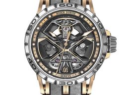 Roger Dubuis Excalibur RDDBEX0750 (2024) - Transparent dial 45 mm Rose Gold case