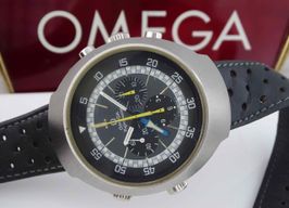 Omega Flightmaster 145.036 (1971) - Black dial 43 mm Steel case