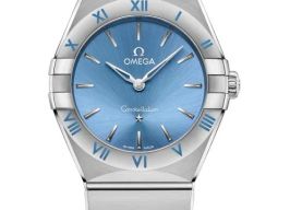 Omega Constellation Quartz 131.10.28.60.03.001 (2026) - Blauw wijzerplaat 28mm Staal