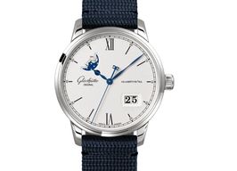 Glashütte Original Senator Excellence 1-36-04-01-02-64 (2023) - Wit wijzerplaat 40mm Staal