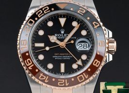 Rolex GMT-Master II 126711CHNR (2019) - Black dial 40 mm Gold/Steel case