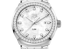 TAG Heuer Link Lady WBC1316.BA0600 (2024) - Wit wijzerplaat 32mm Staal