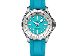 Breitling Superocean A17377211C1S1 (2023) - Blauw wijzerplaat 36mm Staal