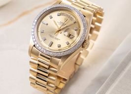 Rolex Day-Date 1804 (1975) - Silver dial 36 mm White Gold case