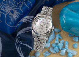 Rolex Lady-Datejust 79174 (2004) - Zilver wijzerplaat 26mm Staal