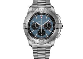 Breitling Super Avenger EB0148101C1E1 (Unknown (random serial)) - Blue dial 46 mm Titanium case