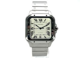 Cartier Santos WSSA0018 (2024) - Zilver wijzerplaat 40mm Staal