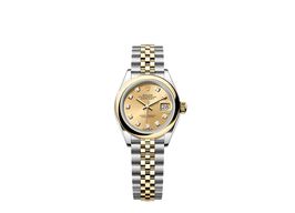 Rolex Lady-Datejust 279163 (2025) - Champagne dial 28 mm Gold/Steel case