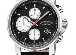 Mühle Glashütte 29er Chronograph M1-25-43-LB (2024) - Black dial 42 mm Steel case