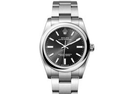 Rolex Oyster Perpetual 34 124200-0002 (2022) - Black dial 28 mm Steel case