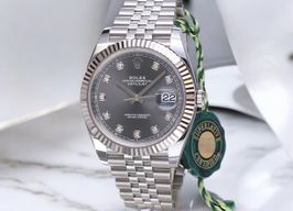 Rolex Datejust 41 126334 (2023) - Grijs wijzerplaat 41mm Staal