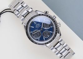 Omega Speedmaster Racing 326.30.40.50.03.001 (2024) - Blue dial 40 mm Steel case