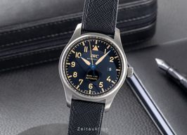 IWC Pilot Mark IW327006 (2019) - Zwart wijzerplaat 40mm Titanium