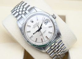 Rolex Datejust 1601 (1972) - Zilver wijzerplaat 36mm Staal