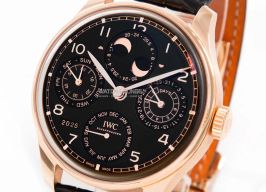 IWC Portuguese Perpetual Calendar IW503702 (2025) - Black dial 44 mm Rose Gold case