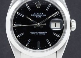 Rolex Oyster Perpetual Date 1500 (1966) - Black dial 34 mm Steel case