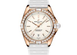 Breitling Chronomat 38 R17356531G1S1 (2025) - Wit wijzerplaat 38mm Roodgoud