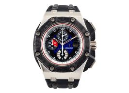 Audemars Piguet Royal Oak Offshore Grand Prix 26290PO.OO.A001VE.01 (Unknown (random serial)) - Blue dial 44 mm Platinum case