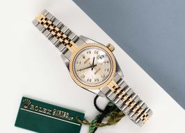 Rolex Lady-Datejust 69173 (1999) - Silver dial 26 mm Gold/Steel case