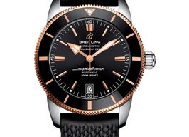 Breitling Superocean Heritage UB2010121B1S1 (2025) - Zwart wijzerplaat 42mm Staal