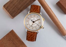 Maurice Lacroix Masterpiece 63511 (Onbekend (willekeurig serienummer)) - Wit wijzerplaat 36mm Goud/Staal