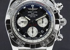 Breitling Chronomat 44 AB0110 (2020) - Black dial 44 mm Steel case