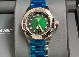 TAG Heuer Aquaracer WBP2415.BA0622 (2023) - Groen wijzerplaat 30mm Staal