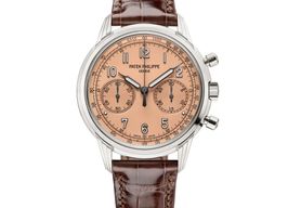 Patek Philippe Chronograph 5172G-010 (2025) - Roze wijzerplaat 41mm Witgoud