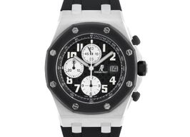 Audemars Piguet Royal Oak Offshore Chronograph 25940SK.OO.D002CA.01.A (2007) - Zwart wijzerplaat 42mm Staal