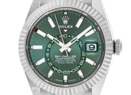 Rolex Sky-Dweller 336934 (2026) - Groen wijzerplaat 42mm Goud/Staal