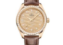 Omega Seamaster Aqua Terra 220.58.34.20.99.008 (2025) - Geel wijzerplaat 34mm Geelgoud