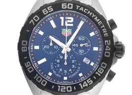 TAG Heuer Formula 1 Quartz CAZ101AV.BA0842 (2025) - Blauw wijzerplaat 43mm Staal