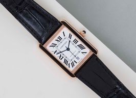 Cartier Tank Solo W5200026 (2014) - Silver dial 31 mm Steel case