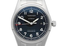 Longines Spirit L3.811.4.53.6 (2024) - Black dial 42 mm Steel case