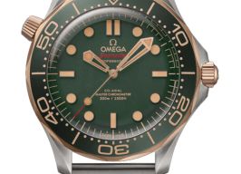 Omega Seamaster Diver 300 M 210.90.42.20.10.001 (2026) - Groen wijzerplaat 42mm Titanium