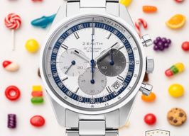 Zenith El Primero Chronomaster 03.3203.3600/10.M3200 (2022) - Silver dial Steel case