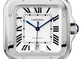 Cartier Santos WSSA0018 (2026) - Silver dial 40 mm Steel case