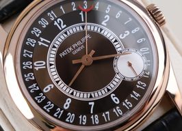 Patek Philippe Calatrava 6000R-001 (2014) - Bruin wijzerplaat 37mm Roségoud