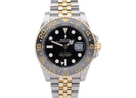 Rolex GMT-Master II 126713GRNR (2025) - Black dial 40 mm Gold/Steel case