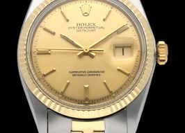 Rolex Datejust 1601 (1974) - Champagne dial 36 mm Gold/Steel case