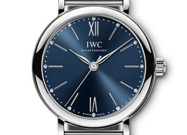 IWC Portofino IW357404 (2024) - Blauw wijzerplaat 34mm Staal