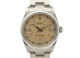 Rolex Oyster Perpetual 134300 (2025) - Brown dial 41 mm Steel case