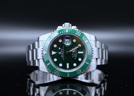 Rolex Submariner Date 116610LV (2014) - Groen wijzerplaat 40mm Staal