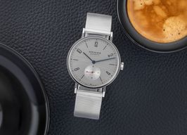 NOMOS Tangente Neomatik 141 (Unknown (random serial)) - Silver dial 39 mm Steel case