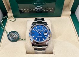 Rolex Datejust 41 126300 (2023) - Blue dial 41 mm Steel case