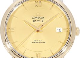 Omega De Ville Prestige 424.20.33.20.08.001 (Unknown (random serial)) - Champagne dial 33 mm Steel case
