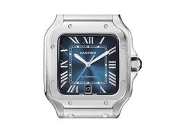 Cartier Santos WSSA0030 (2025) - Blauw wijzerplaat 40mm Staal