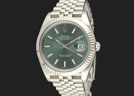 Rolex Datejust 41 126334 (2023) - Green dial 41 mm Steel case